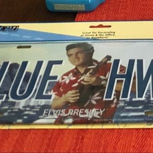 🌊 Elvis Presley Collectors License Plate